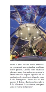 BioStile a Sanremo_articolo Fare n. 27 II PARTE