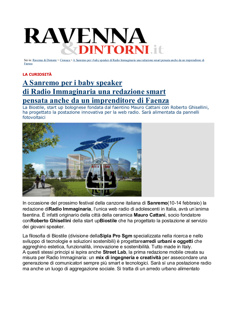 La redazione Smart per Radio Immaginaria_ Ravenna e Dintorni_22 gennaio 2015