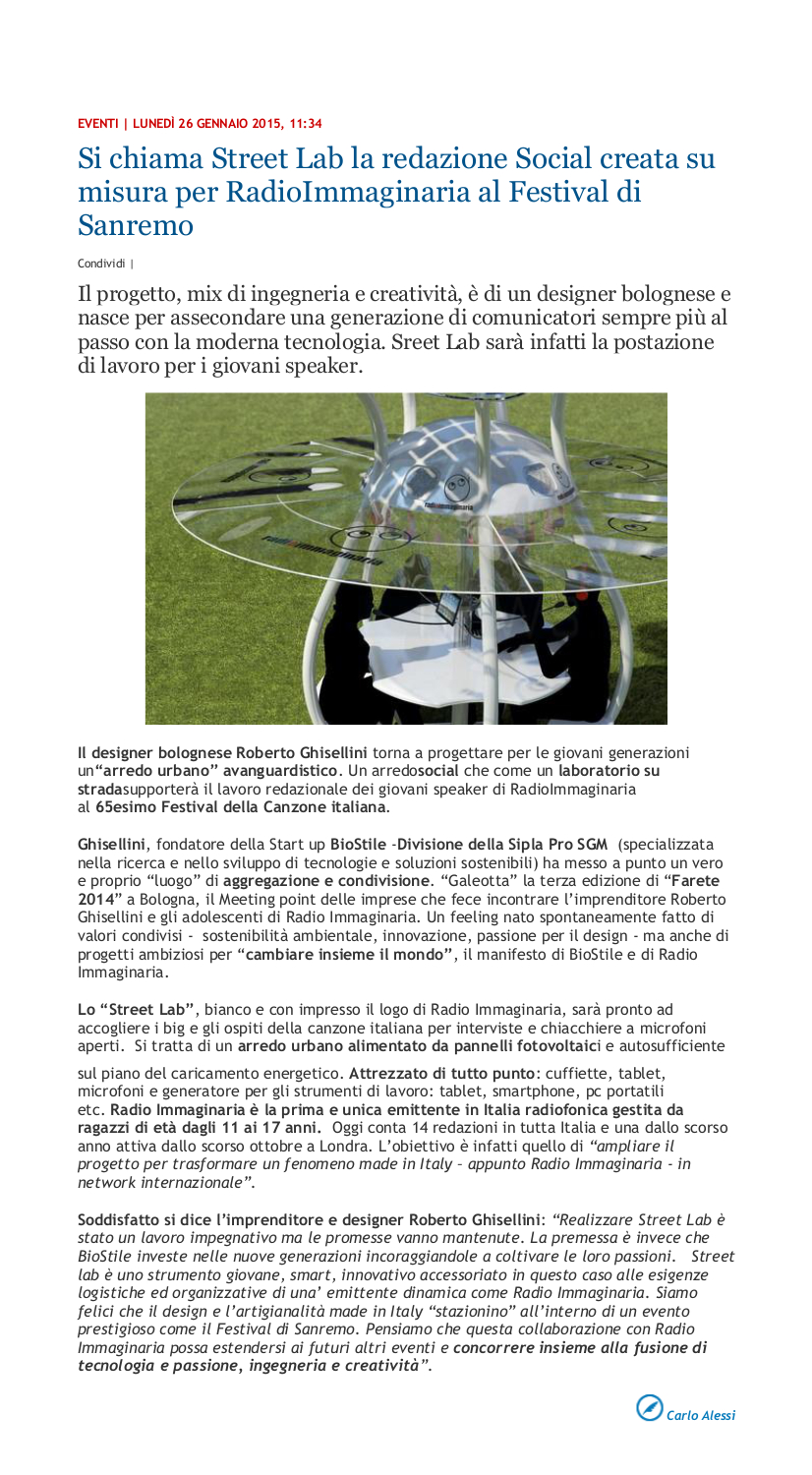 Una radio Social a Sanremo_26 gennaio2015 SanremoNews.it
