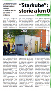 Startkube_Num. Inverno 2017_Vivere Sostenibil