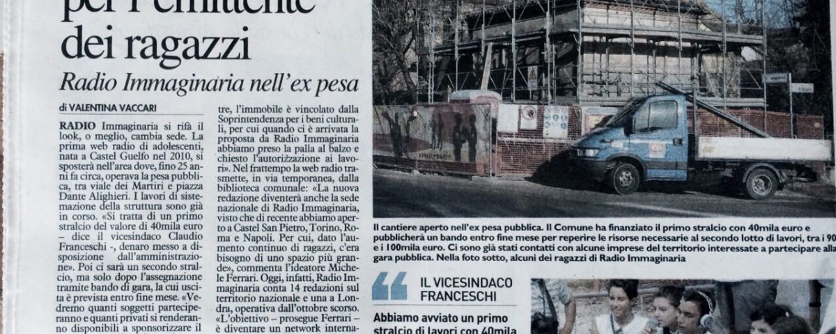 Il Resto del Carlino 14 Gennaio 2015